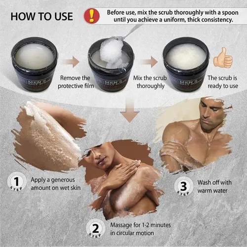 Exfoliante Corporal Sal Del Mar Muerto Amberwood 687 Ml Para