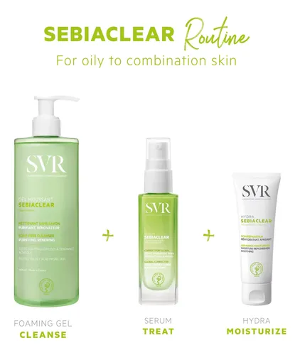 Svr Sebiaclear Limpiador Rostro Y Cuerpo 400 G