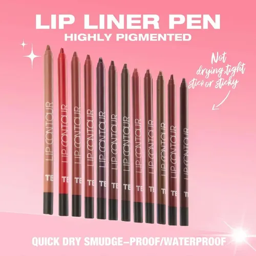 Set X3 Lapiz Delineador De Labios Lip Contour Tei Cosmetica
