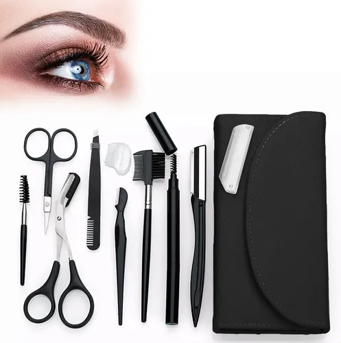 Kit De Cuidado De Cejas 8 En 1