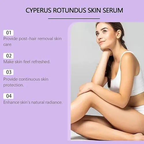 3 Sueros De Aceite De Cyperus Rotundus Para Depilación