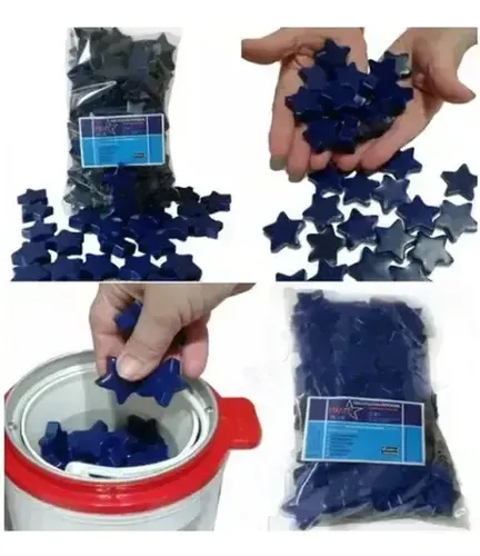 Estrellitas De Cera Azul Elástica 600 Gramos Depilación