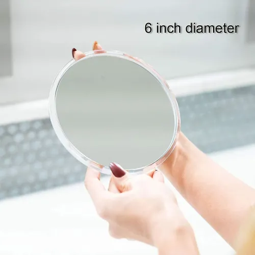Espejo De Maquillaje Mavoro 15cm Aumento 7x Con Ventosas