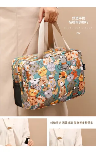 Bolsa De Maquillaje De Viaje Portátil Para Mujer, Bolsa De C