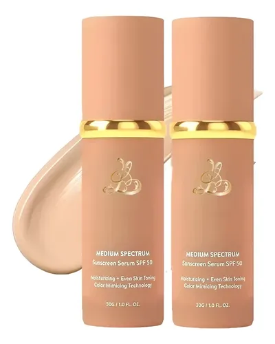 Bio Foundation 4 En 1, Base Hidratante Que Cambia De Color,