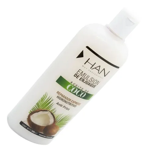 Han Coco Acondicionador Emulsión Reparador Anti Frizz 500ml