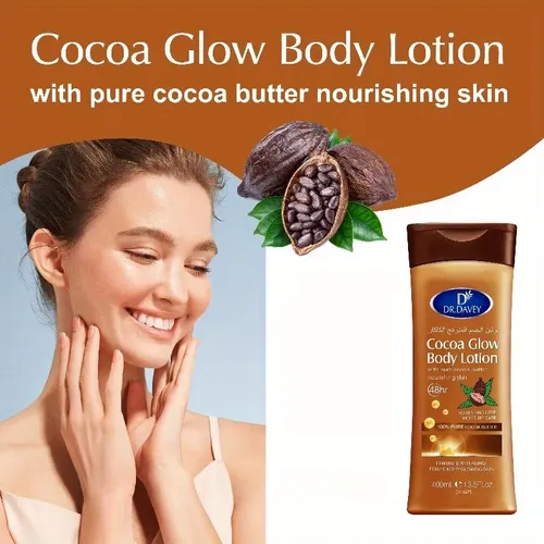 Dr.davey Loción Corporal Unisex De Cacao De 13.53 Onzas, Zcc