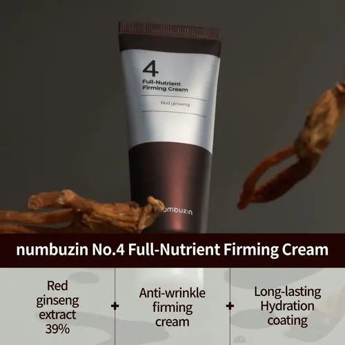 Numbuzin No.4 Full-nutrient Firming Cream Antienvejecimiento