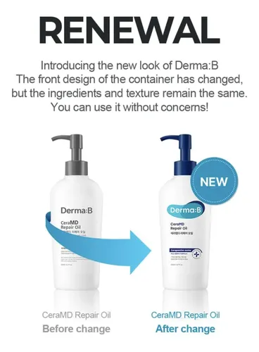 Derma:b Ceramd Repair Oil Es Un Aceite Corporal Hidratante