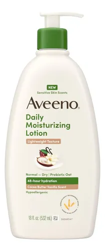 Crema Corporal Aveeno Daily Moisturizing Manteca Cacao 532ml