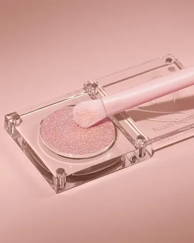 Brocha para Rubor Beauty Creations 09, Sintética y Rosa