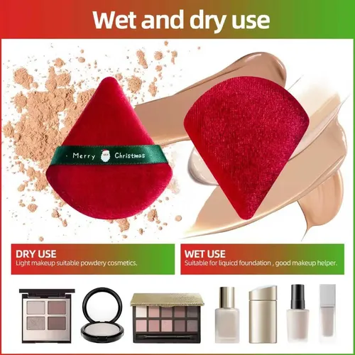 Bs-mall Set 14 Esponjas Maquillaje Con Estuche