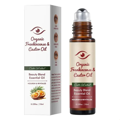 Eye Roller Essen De Aceite De Ricino Y Aceite De Incienso To