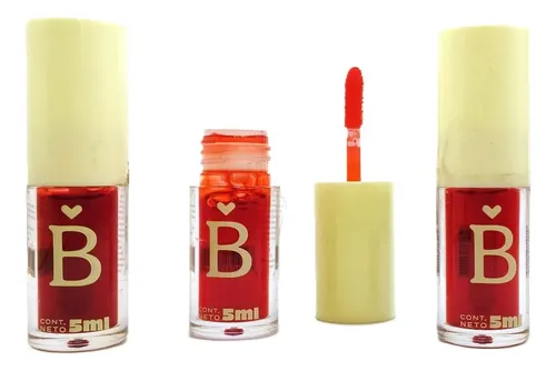Set X 3 Brillo Labial Tinta Labios Lip Tint Belle Grace