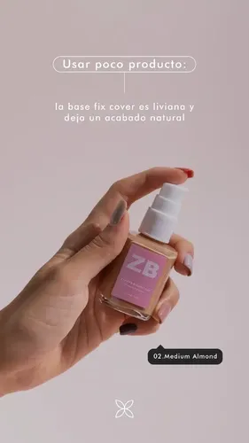 Zaira Beauty Base De Maquillaje Fix Cover Pieles Oscuras