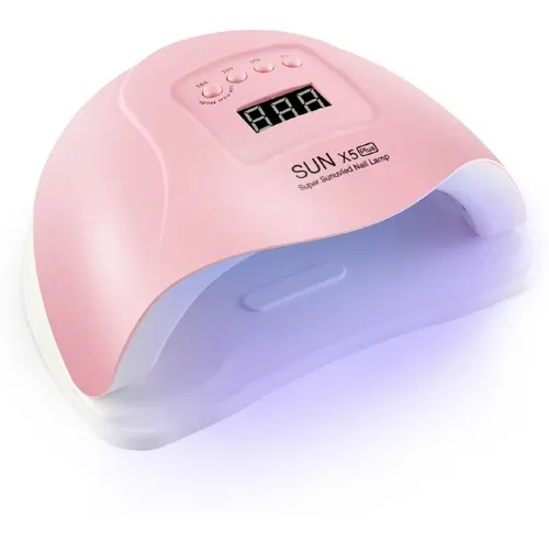 Cabina Uñas Led Uv Sun 5x Plus 80w Display La Mas Potente