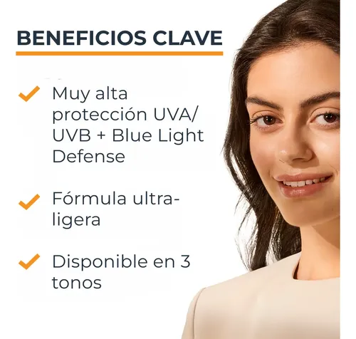 Protector Solar Hydro Fluid Facial Tono Medio Fps 50 Eucerin