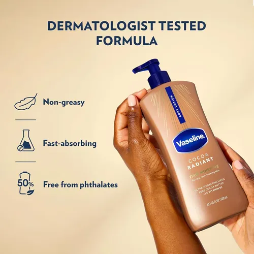 Vaseline, Cocoa Radiant®, Loción Corporal, 600 Ml