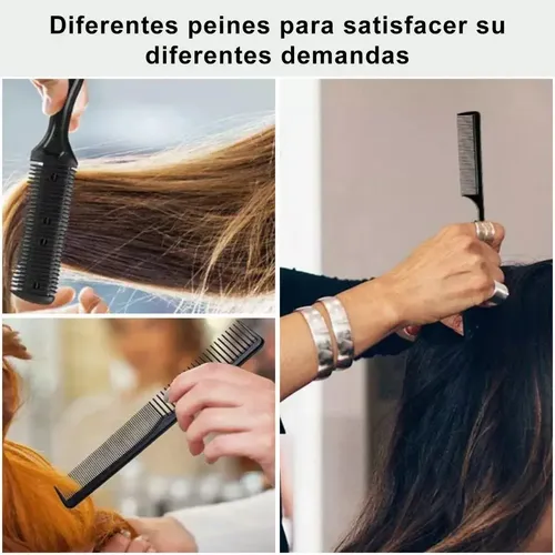 Kits De Peluquería Profesional De Acero Inoxidable, 11 Unida