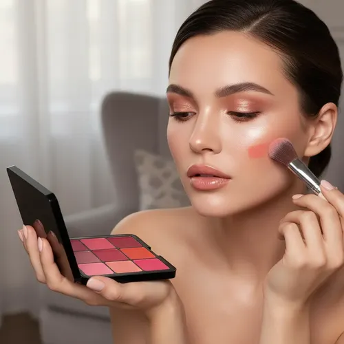 Paleta De Rubores 12 Tonos En 1 One Palette Multiuse