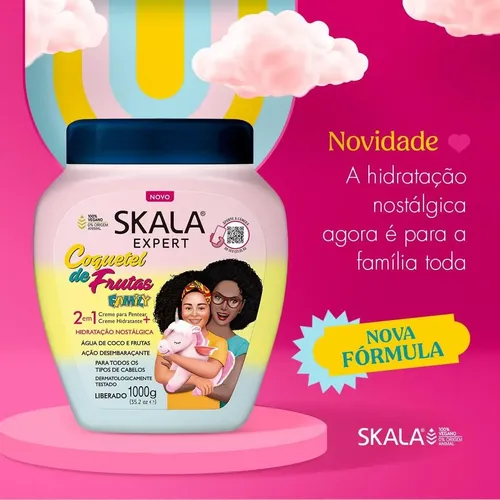 Crema Skala Coctel De Frutas Family 1000 Gr
