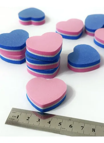Lima Sponge Mini Buffer 100/180 Pulidora Uñas X50 U