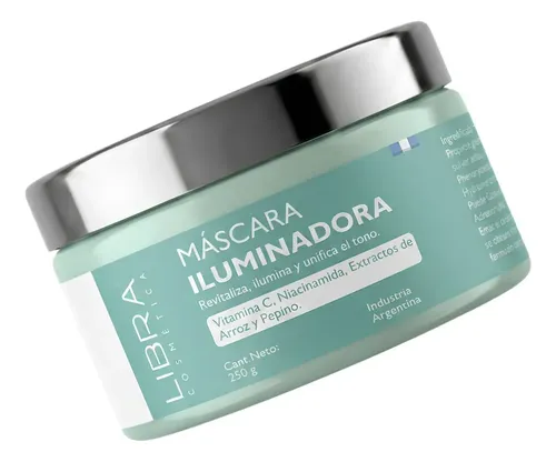 Mascara Facial Iluminadora Y Revitalizante 250g Libra