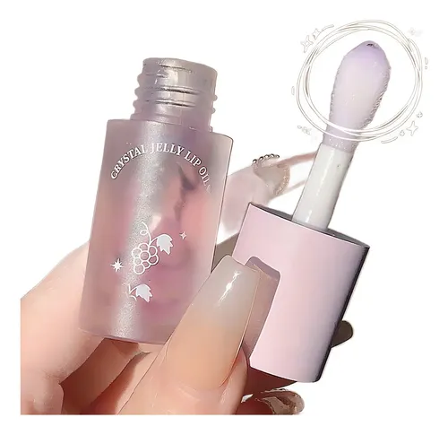 Aceite Labial Hidratante Uva Gege Bear Crystal Jelly 4g
