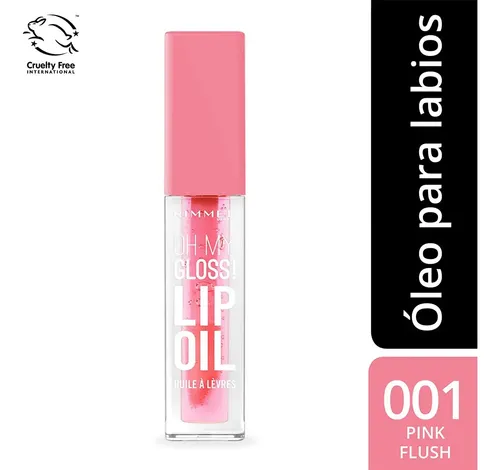 Oh My Gloss! Oleo Para Labios Rimmel London Color Pink Flush 001