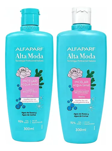 Shampoo Y Acondicionador Acqua Shine Alta Moda- Alfaparf 300