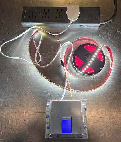 Interruptor Touch Con Fuente Táctil Espejo Iluminación Led