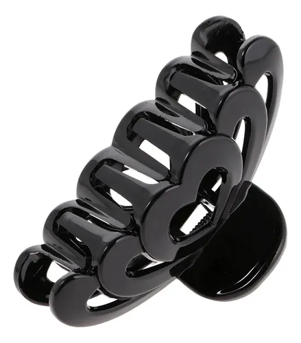 Clip De Pelo Negro Para Uñas
