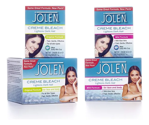 Jolen Crema Decolorante Original Para El Vello 125 Ml