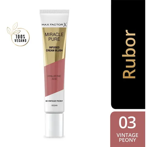 Rubor Max Factor Miracle Pure líquido Vintage Peony 03