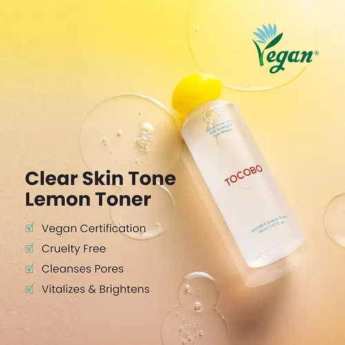 Tocobo Tónico Facial De Limón Exfoliante Con Vitamina C