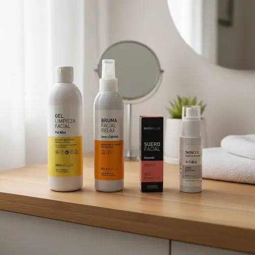 Skincare Facial Piel Mixta Rutina Diaria Biobellus