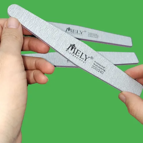 Pack X3 Limas Obelisco 200/240 Gramaje Suave Manicuria Mely
