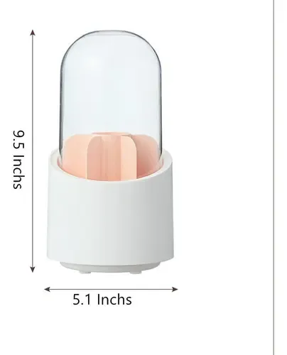 Organizador Cosmetiquero Brochas Y Lápices 360 Giratorio Color Unico