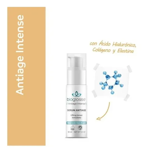 Bioglosse Serum Facial Antiedad Lifting Tensor Inmediato X30ml