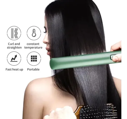 Unisex Plancha De Pelo Pantalla Digital Placa Cerámica