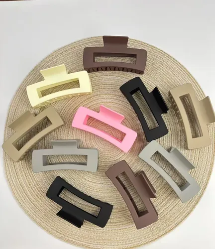 Pinzas De Pelo Cuadradas De 10 Piezas Para Mujer, Nuevo Pein