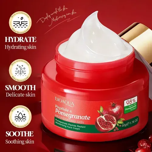 Kit Skincare Bioaqua Granada Péptidos Crema Serum Tónico 3pz