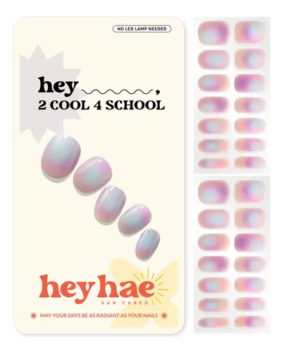 Tiras De Gel Semicuradas Para Uñas Heyhae | No Se Necesita L