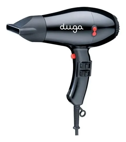 Secador De Pelo Profesional Duga Compacto 3000 (negro) Color Negro
