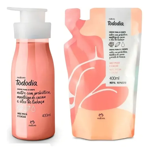 Hidratante Corporal Tododia Nuez Pecan Y Cacao Ana De Natura