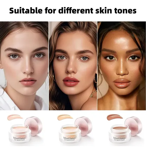 Corrector E Iluminador Ojos Mooglamor Tono #02 Nude Cálido