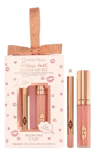 Gloss Y Delineador Charlotte Tilbury- Pillow Talk Glossy Lip