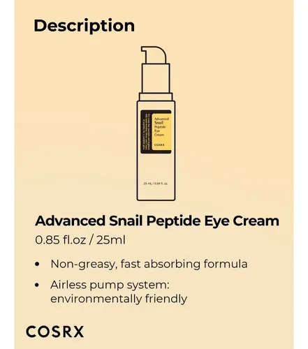 Crema Para Ojos Cosrx Advanced