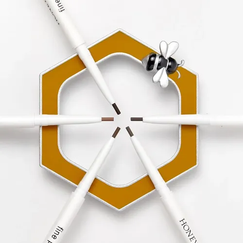 Lápiz De Cejas Honeybee Gardens Nogal 1.7mm Vegano Larga