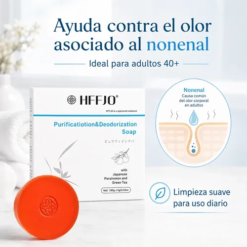 Jabón De Caqui Mirai Clinical En Barra Desodorante Corporal